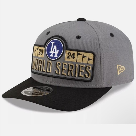Dodgers New Era 2024 National League Champions Locker Room Hat, NEW - Picture 4 of 8